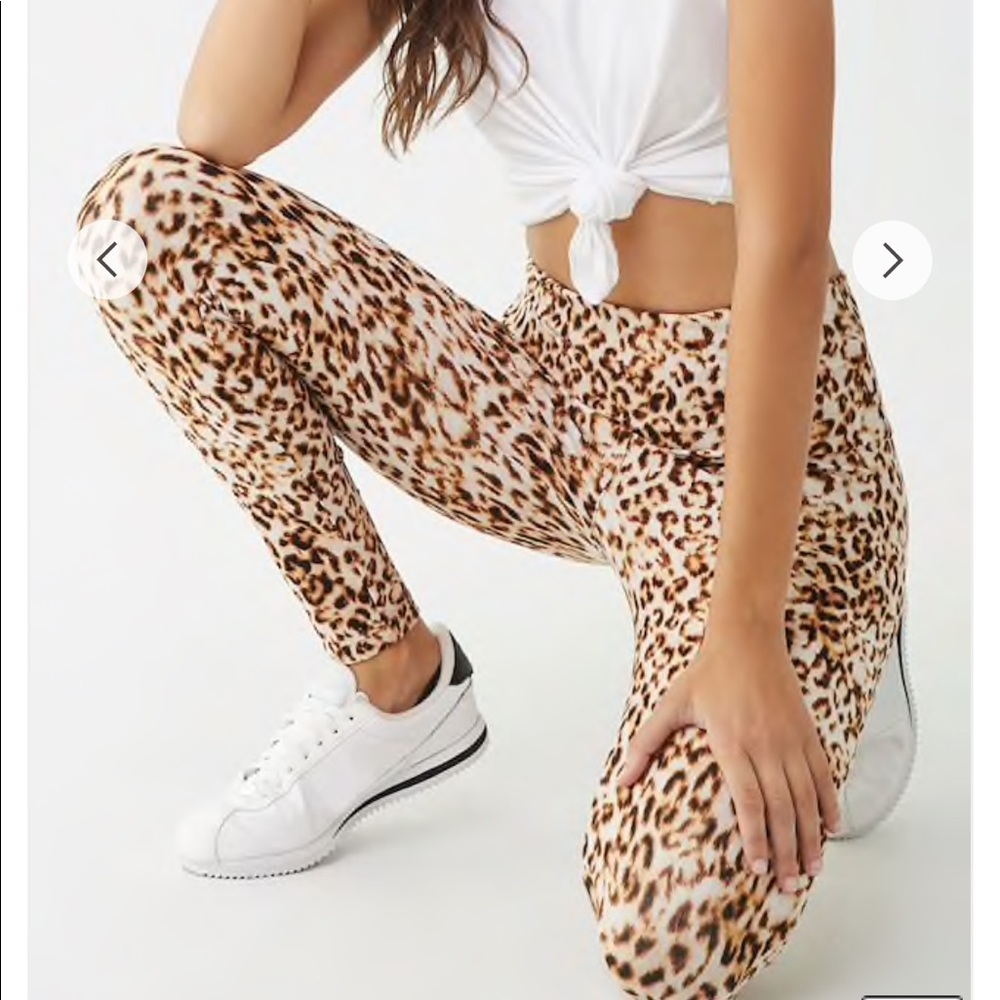 SOFT LEOPARD LEGGINGS size S/M